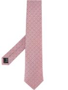Gieves & Hawkes Classic Woven Tie - Pink & Purple