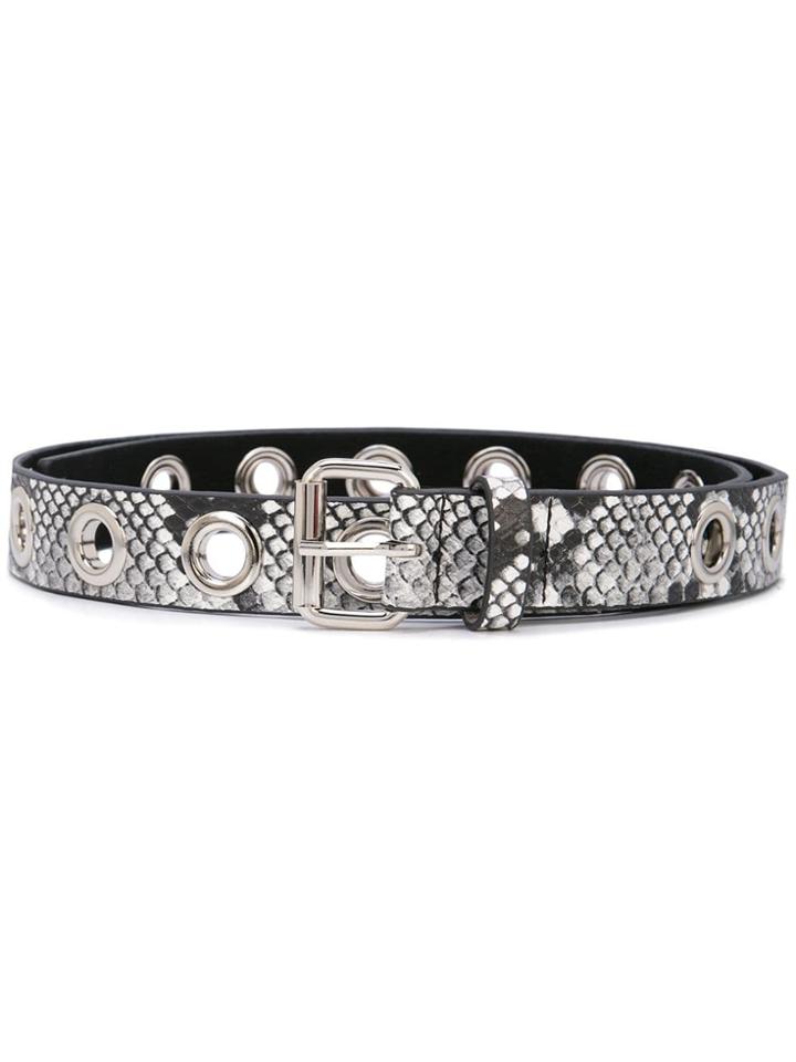B-low The Belt Metallic Hoop Belt - Black
