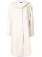 Aspesi Hooded Coat - Neutrals