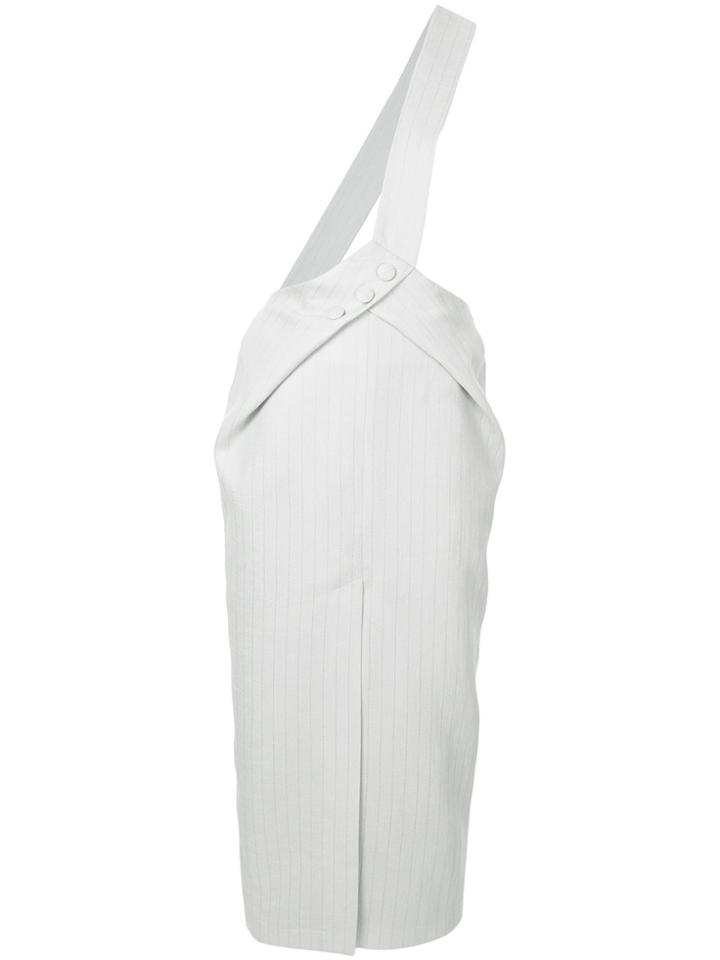 Materiel Striped Skirt - Grey