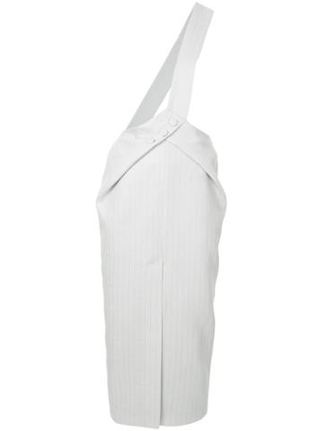 Materiel Striped Skirt - Grey