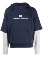 Rassvet X Russel Athletic Hooded Sweatshirt - Blue