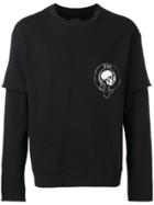 Rta Skull Logo Sweatshirt - Black