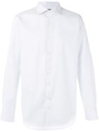 Canali - Textured Shirt - Men - Cotton - 40, Blue, Cotton