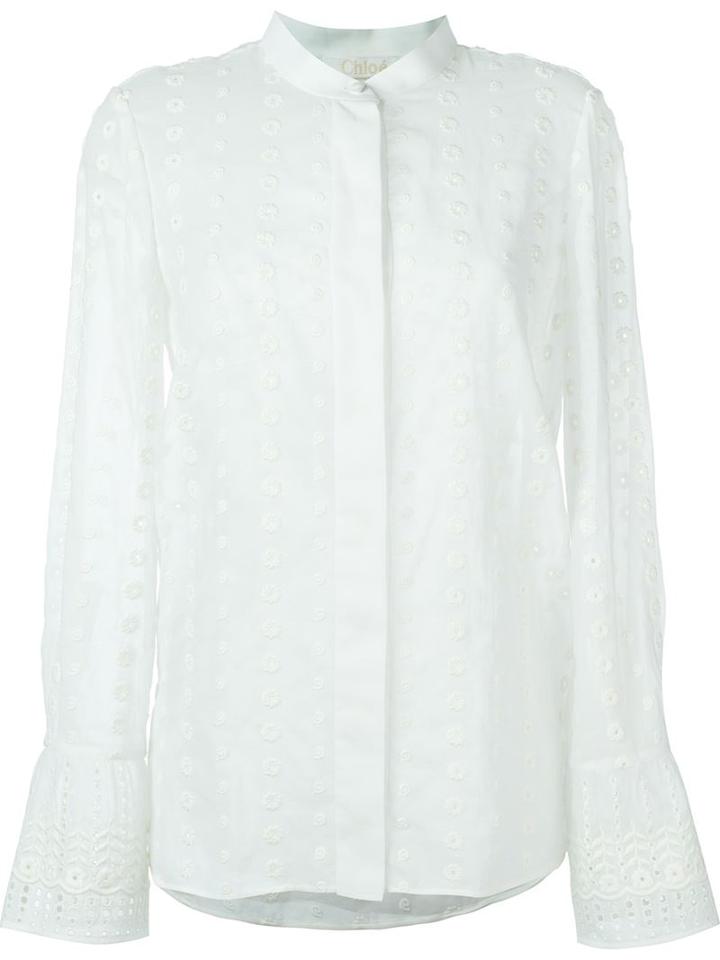 Chloé Embroidered Shirt
