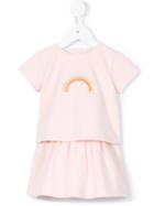 Chloé Kids - Rainbow Dress - Kids - Cotton/spandex/elastane - 24 Mth, Pink/purple