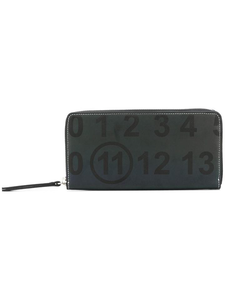 Maison Margiela Embossed Compagnon Wallet - Black