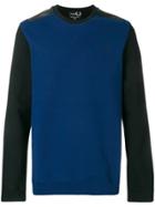 Raf Simons X Fred Perry Two Tone Sweatshirt - Blue