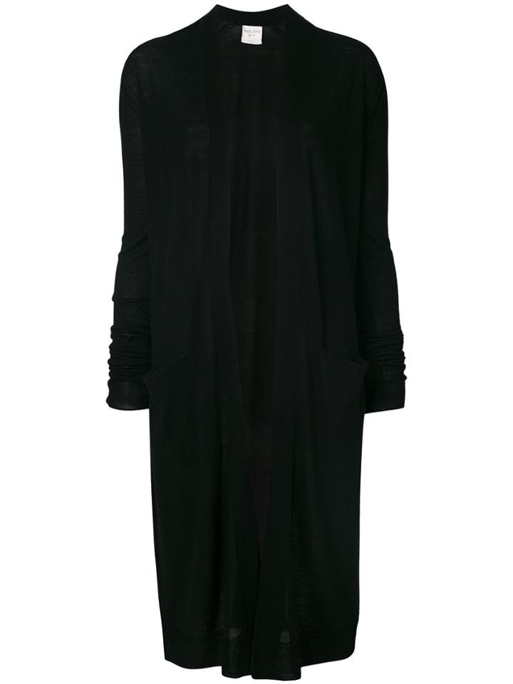 Forte Forte Long Open Cardigan - Black