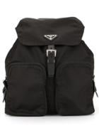 Prada Vintage Classic Backpack - Black