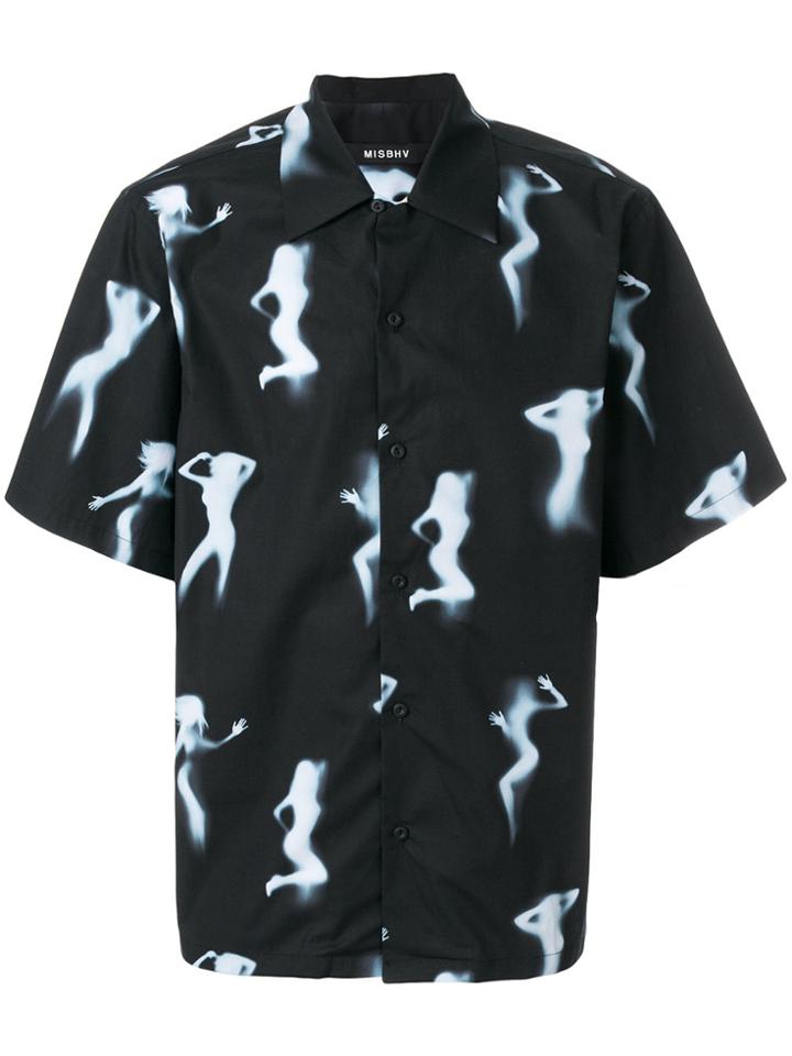 Misbhv Silhouette Printed Shirt - Black