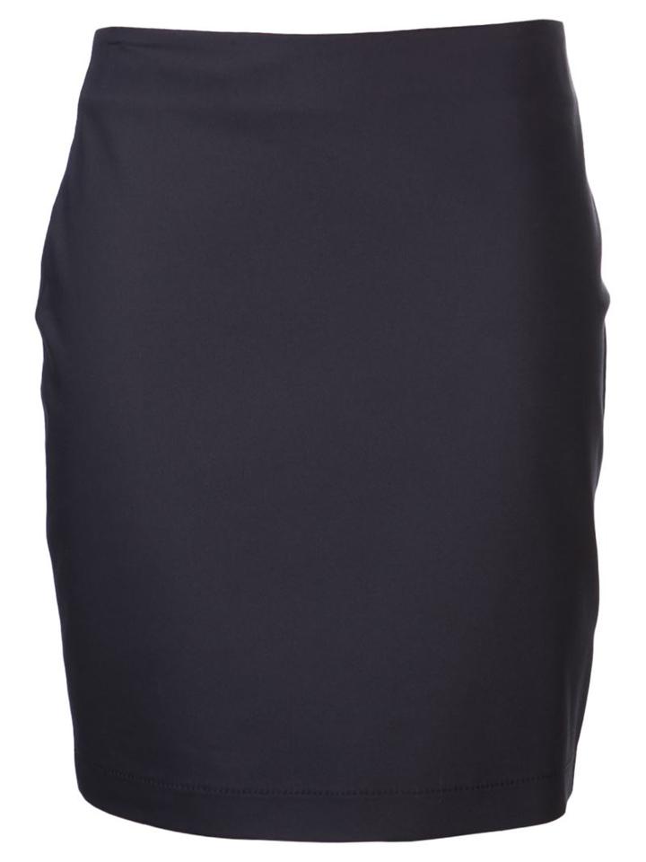 The Row Garbe Skirt, Women's, Size: 6, Black, Cotton/nylon/spandex/elastane