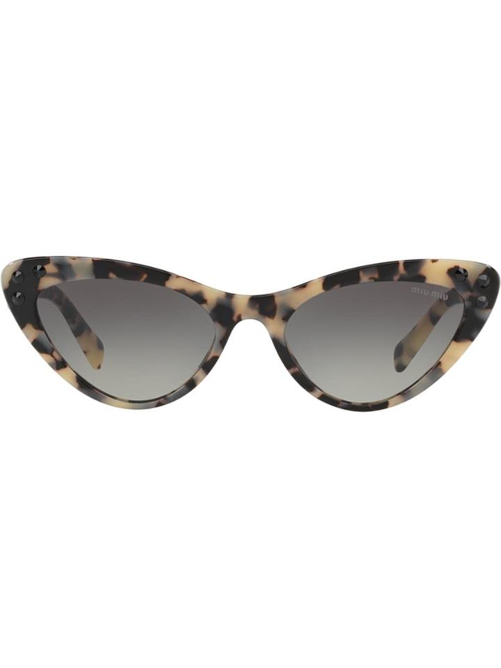 Miu Miu Cat-eye Sunglasses - Grey