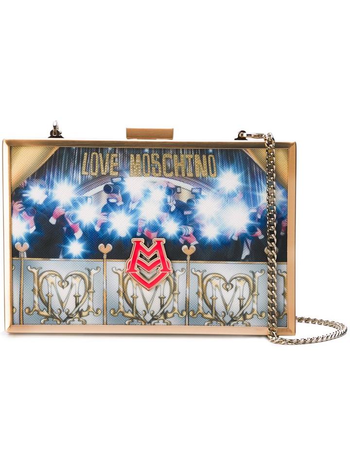 Love Moschino Chain Strap Clutch