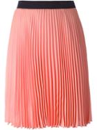 Neil Barrett Pleated Skirt, Women's, Size: 42, Pink/purple, Polyester