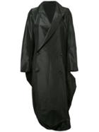 Yohji Yamamoto Vintage Bell Bottom Double Breasted Coat - Black