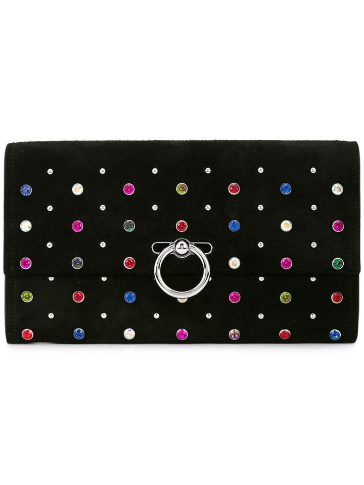 Rebecca Minkoff Jean Crystal Crossbody Bag - Black