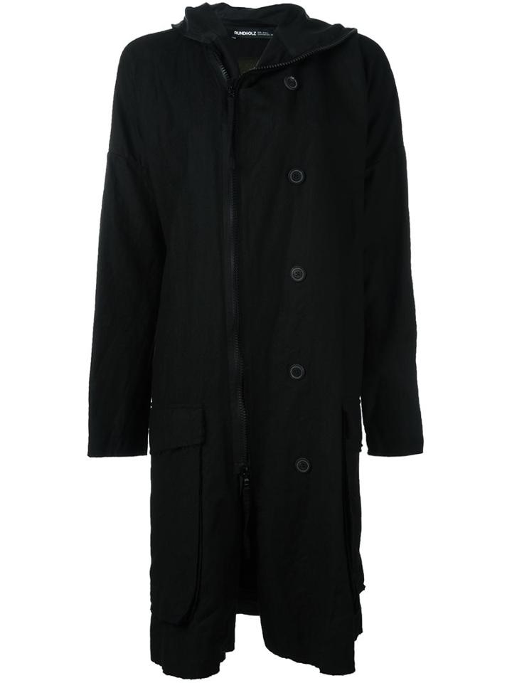 Rundholz Zip Up Hooded Coat