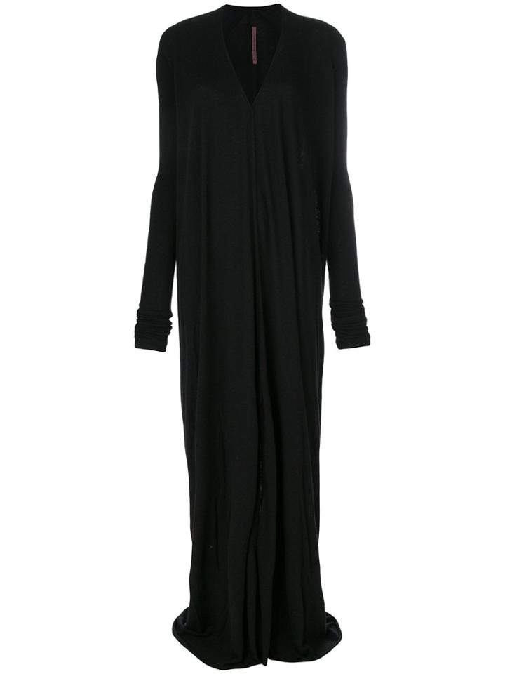 Rick Owens Lilies Long Sleeve Dress - Black