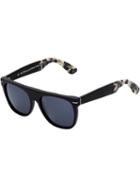 Retrosuperfuture Flat Top 'ghost Rider' Sunglasses