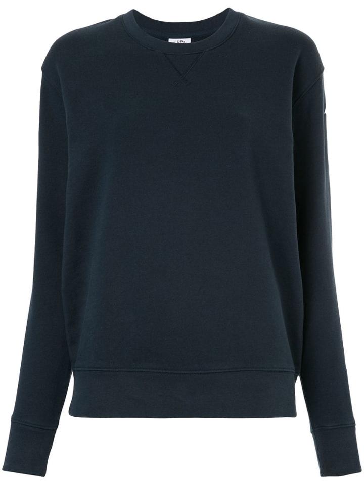 The Upside Arrow Print Sweatshirt - Blue