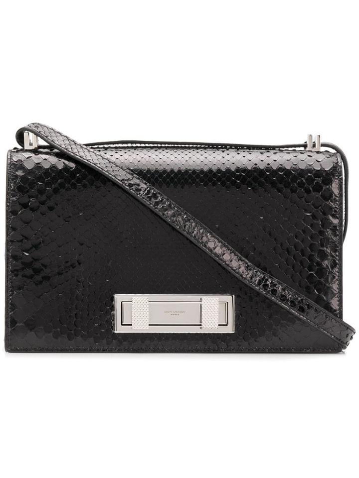 Saint Laurent Domino Crossbody Bag - Black