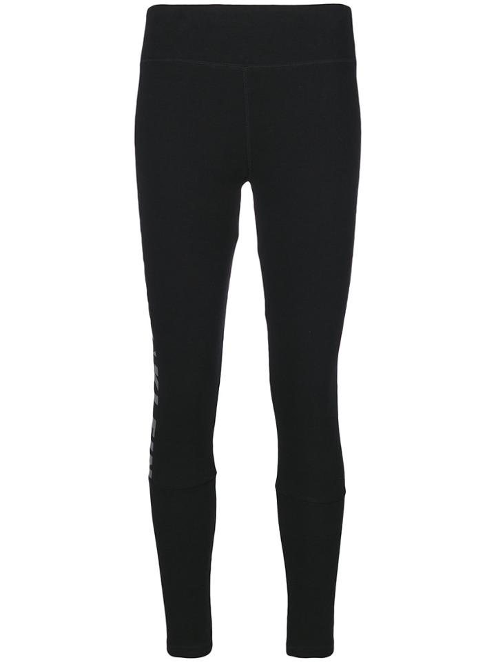 Calvin Klein 205w39nyc Logo Side Leggings - Black