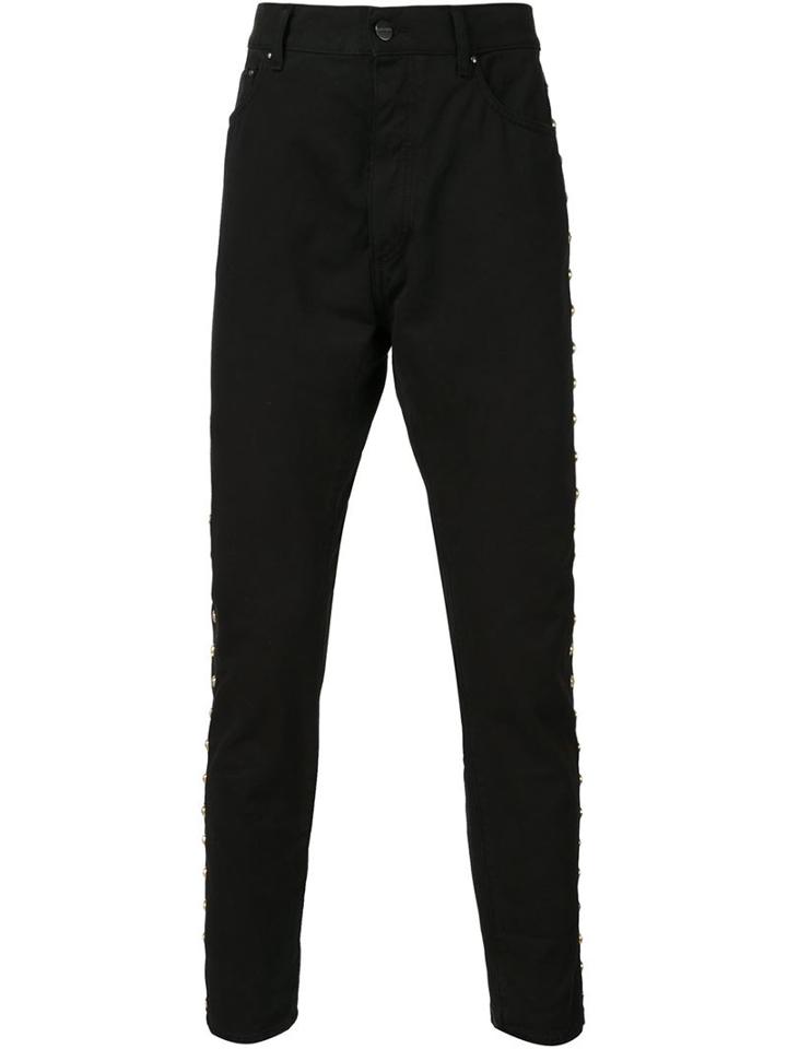 Palm Angels Buttoned Side Trousers
