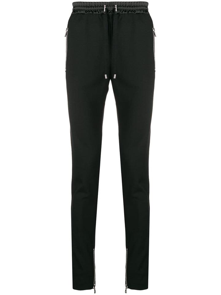 Balmain Tuxedo Track Pants - Black