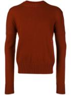 Calvin Klein 205w39nyc Round Neck Jumper - Brown