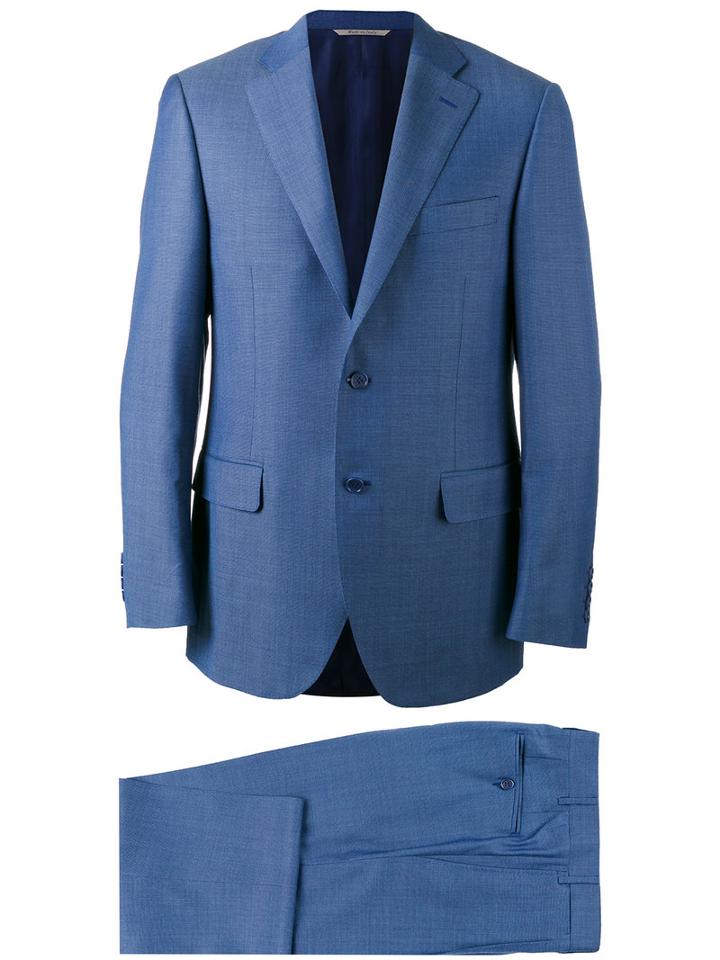 Canali - Two Piece Suit - Men - Cupro/wool - 58, Blue, Cupro/wool