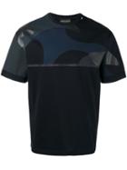 Emporio Armani Contrast T-shirt, Men's, Size: Small, Blue, Cotton