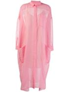 Maison Rabih Kayrouz Oversized Shirt Dress - Pink