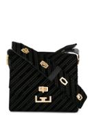 Givenchy Eden Chain Pattern Shoulder Bag - Black