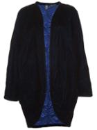 Emanuel Ungaro Vintage Long Coat, Women's, Size: 46, Blue