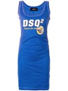 Dsquared2 Dsq2 Fitted Dress - Blue