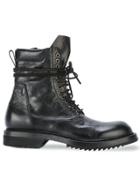 Rick Owens Low Army Boots - Black
