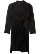 Comme Des Garçons Vintage Pleated Long Back Jacket, Women's, Size: Medium, Black