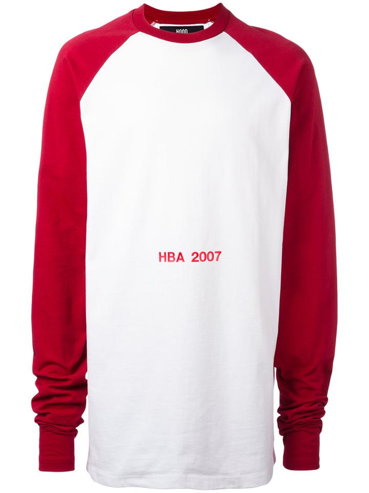 Hood By Air Logo Print Sweatshirt, Men's, Size: Xs, White, Cotton