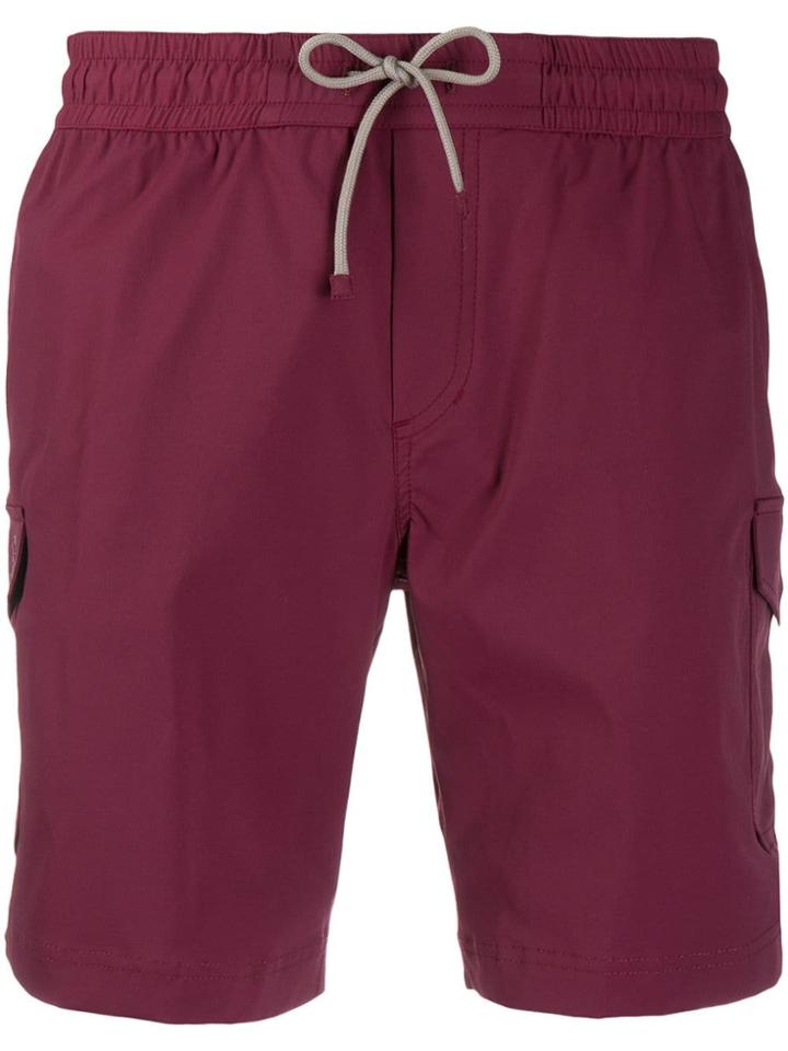 Brunello Cucinelli Classic Track Shorts - Red