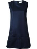 Courrèges 'r01' Dress, Women's, Size: 42, Blue, Acetate/cupro/wool