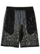 Amir Slama Mesh Swim Shorts - Black
