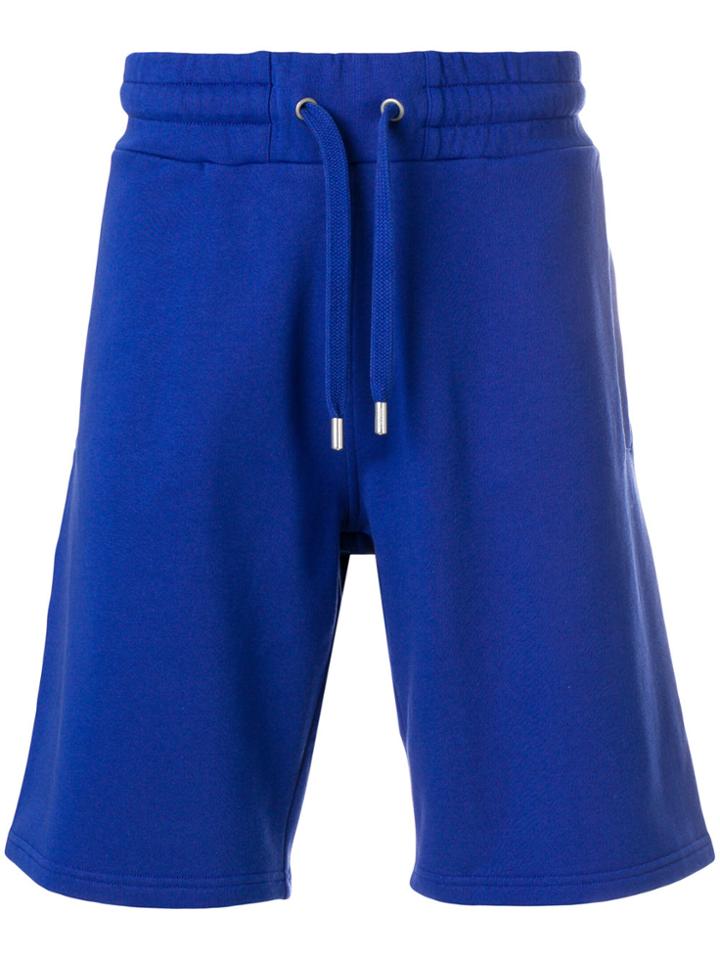 Kenzo Logo Print Bermuda Shorts - Blue