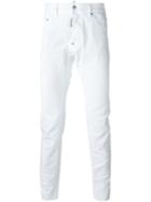 Dsquared2 Cool Guy Jeans, Men's, Size: 52, White, Cotton/spandex/elastane