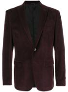 Tonello Single-breasted Coat - Pink & Purple
