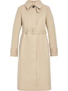 Mackintosh Fawn Bonded Cotton Fly-fronted Trench Coat Lr-061d -