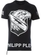 Philipp Plein Eagle Print T-shirt, Men's, Size: Xl, Black, Cotton