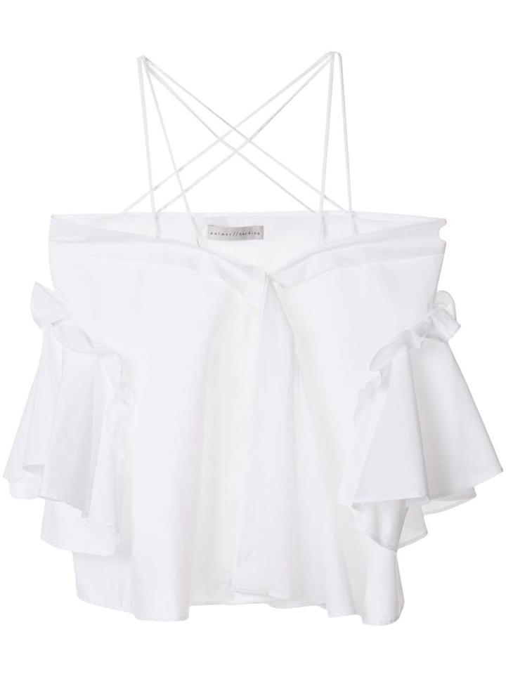 Palmer / Harding Poplin Haven Shirt - White