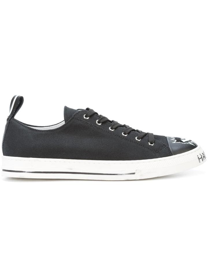 Haculla Always Watching Low-top Sneakers - Black