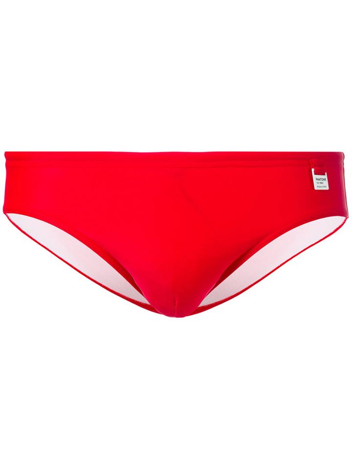Mc2 Saint Barth - Classic Swim Trunks - Men - Polyamide/spandex/elastane - Xl, Red, Polyamide/spandex/elastane